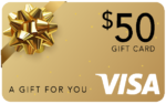 graphic: $50 visa gift card